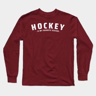 funny hockey Long Sleeve T-Shirt